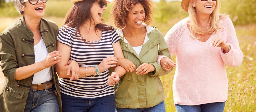 group of female friends